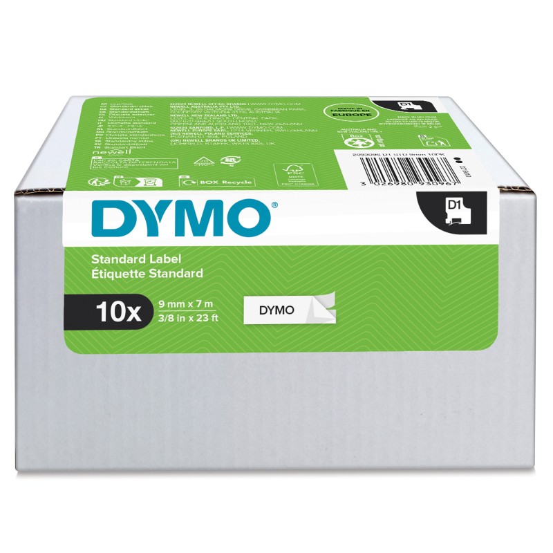 DYMO D1 Multipack - 9Mm X 7M -